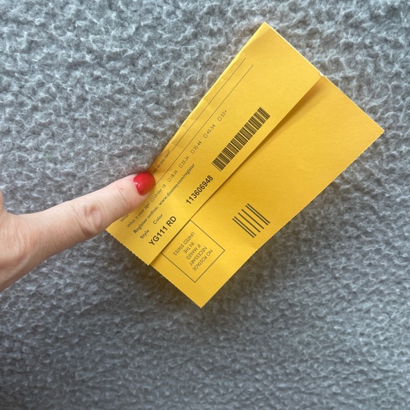 Dooney & Bourke Red Black Wristlet Scottie dogs COA - Picture 7 of 13